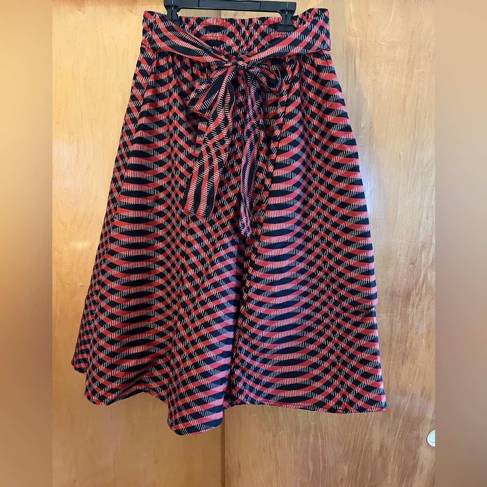 Vintage Laddi Circle Skirt with Bow One Size Fits All